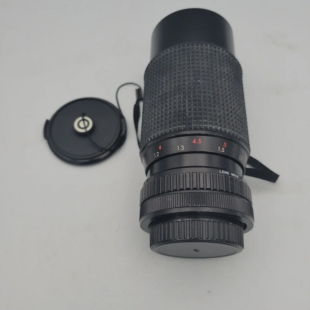 Star-D 80-205mm f/4.5 Auto Zoom Lens for Canon FD F-1 Mount Japan MC